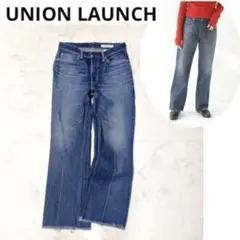 【美品】UNION LAUNCH IENA別注フレアデニム サイズ27