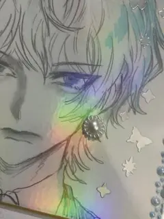 オリジナルイラスト 色紙