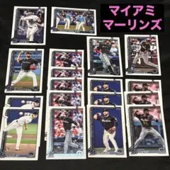 2025 Topps Series 1 マイアミマーリンズ　18枚セット