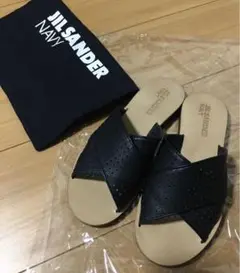 JIL SANDER NAVYジルサンダーネイビー サンダル
