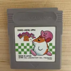 初代ゲームボーイソフト　星のカービィ2