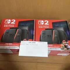 新品未開封Nintendo Switch2マリオカートワールドセット　2個