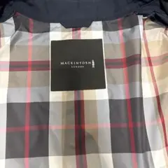 MACKINTOSH 靴下付♡チェック柄 ナイロンジャケット