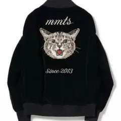 mmts 猫刺繍 リバーシブルブルゾン mmts（マミタス）の「