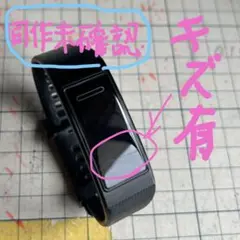 ※動作未確認　HUAWEI Band 3 Pro 黒 充電ケーブルなし