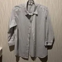ストライプデザイン 長袖シャツ