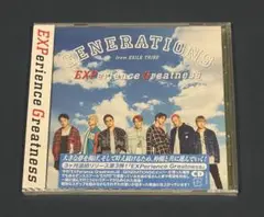 GENERATIONS 未開封　EXPERIENCE Greatness CD