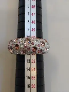 スワロフスキーリング　ハンドメイド