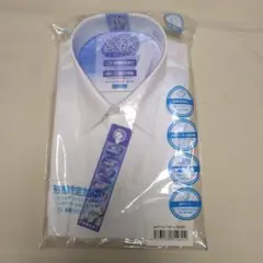 新品未使用　半袖ビジネスシャツ　 LL　ホワイト 形状記憶シャツ