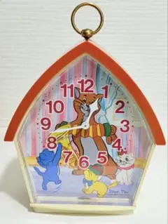 昭和レトロ　1960〜70年代　セイコー　ディスニータイム　目覚まし時計