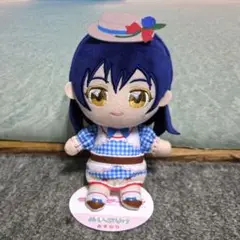 ラブライブ μ's ぬいぷりけ おすわり ぬいぐるみ 園田海未