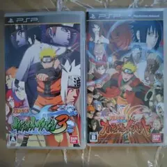 NARUTO -ナルト- 疾風伝 ナルティメットアクセル3+インパクト UMD版