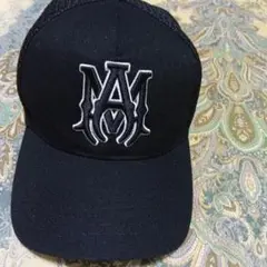 AMIRI ブラック トラッカーキャップ