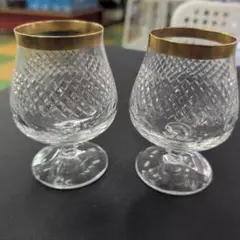 最終値下げ‼️2417 クリスタルウイスキーグラス 2個セット