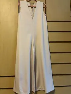 美品！オールインワン　ワイドパンツ