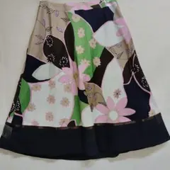 ✿M'S GRACYエムズグレイシー花柄スカート美品✿