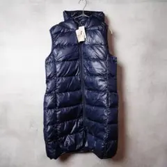 新品 POCO&MOCO ダウンベスト ネイビー Mサイズ タグ付き