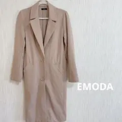 EMODA エモダ ロングカット チェスター ジャケット コート ベージュ