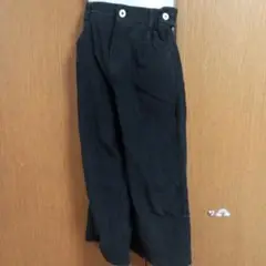 ブラック コーデュロイ 長ズボン 14C