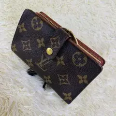 ルイヴィトン モノグラム ポルトモネ ヴィエノワ がま口 財布