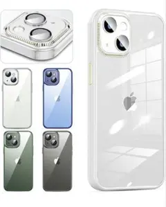 クリア　iPhone14/iPhone13 ワイヤレス充電対応　新品未使用