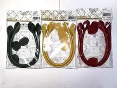 イナズマ　レザー持ち手　合皮　YAH-40 約40cm 2本手　3点セット ①
