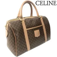 人気 CELINE セリーヌ ミニボストン マカダム トリオンフ バック ミニ