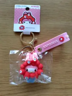 【新品】万博マイメロディ アクリルキーホルダー