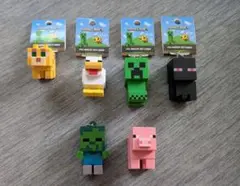 マイクラ マインクラフト キーホルダー フィギュア マスコット 6個セット