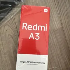 Xiaomi Redmi A3 4GB 128GB スターブルー