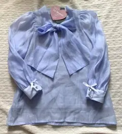 新品　Yui Minakata リボン付きブラウス 140