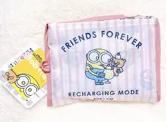 《新品・未使用・タグ付き》 ミニオン Bob + Tim エコバッグ