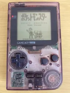 【動作確認済】GAME BOY pocket MGB-001 クリアパープル