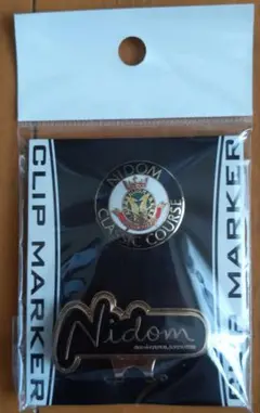 Nidom クリップ&マーカー ゴールド