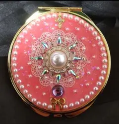 コンパクトミラー ハンドメイド 008