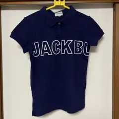JACKBUNNY ポロシャツ ネイビー　レディース