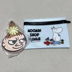新品MOOMIN SHOP HAWAII ポーチ　ミラー　ムーミン　リトルミー