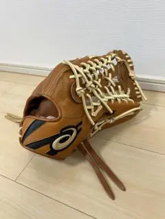 アシックス ゴールドステージ 右投げ 外野手用　軟式
