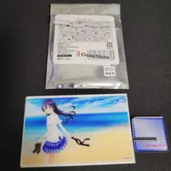 ラブライブ 園田海未 トレーディング台座付きアクリルカード