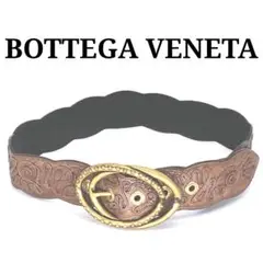 【美品】BOTTEGA VENETA ボッテガ ヴェネタ レザーベルト80/32