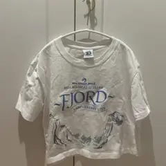 ミセスグリーンアップル ロゴ Tシャツ ホワイト クロップド フィヨルド