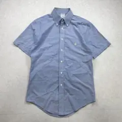 【美品】Brooks Brothers 半袖ボタンダウンシャツ ノンアイロン S