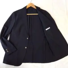 未使用級　感動ブレザー　XL　ユニクロ JW ANDERSON　金ボタン 紺ブレ