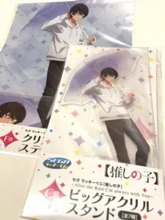 セガラッキーくじ 推しの子　クリアファイル＆ステッカー　ビックアクスタ　姫川