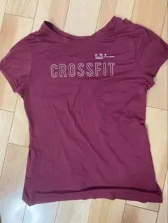Reebok CrossFit Tシャツ L バーガンディ希少
