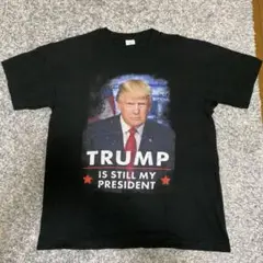 ドナルドトランプ Tシャツ黒 Lサイズ