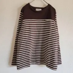 【Golden Bear】（M）ボーダーカットソー/トップス/ユニセックス
