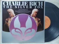 チャーリーリッチ シルバーフォックス★歌詞カード付★アナログ盤★7237R