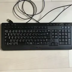 【中古品】Dell 有線キーボード 日本語配列 USB接続