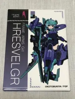 バッジ　HRESVELGR フレームアームズガール　コトブキヤ